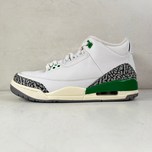 CK9246 136 Jordan 3 Retro Lucky Green (W) [USED] - 9 W (Used)