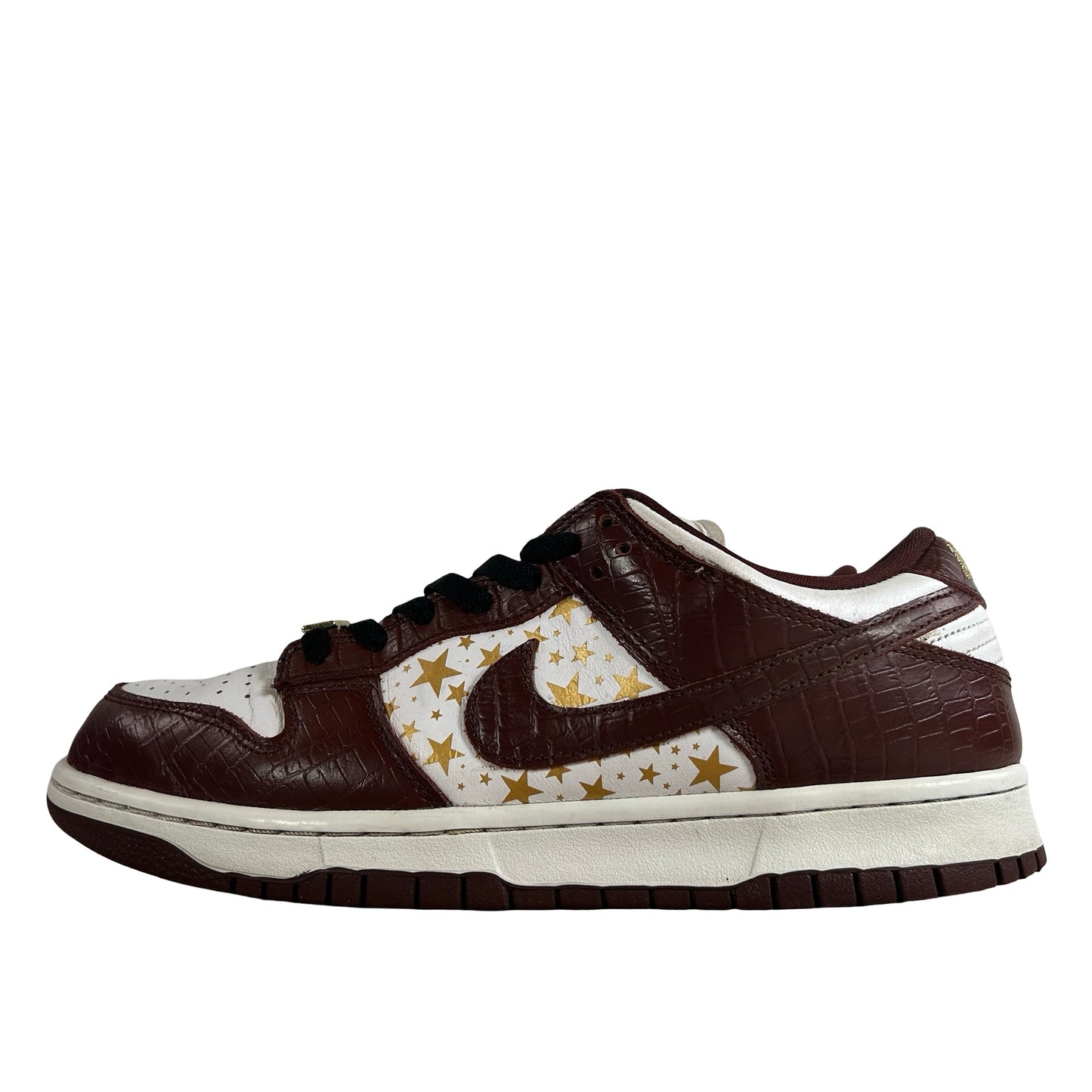 DH3228 103 Supreme Dunk SB Low Brown [USED] - 9 M (Used2)
