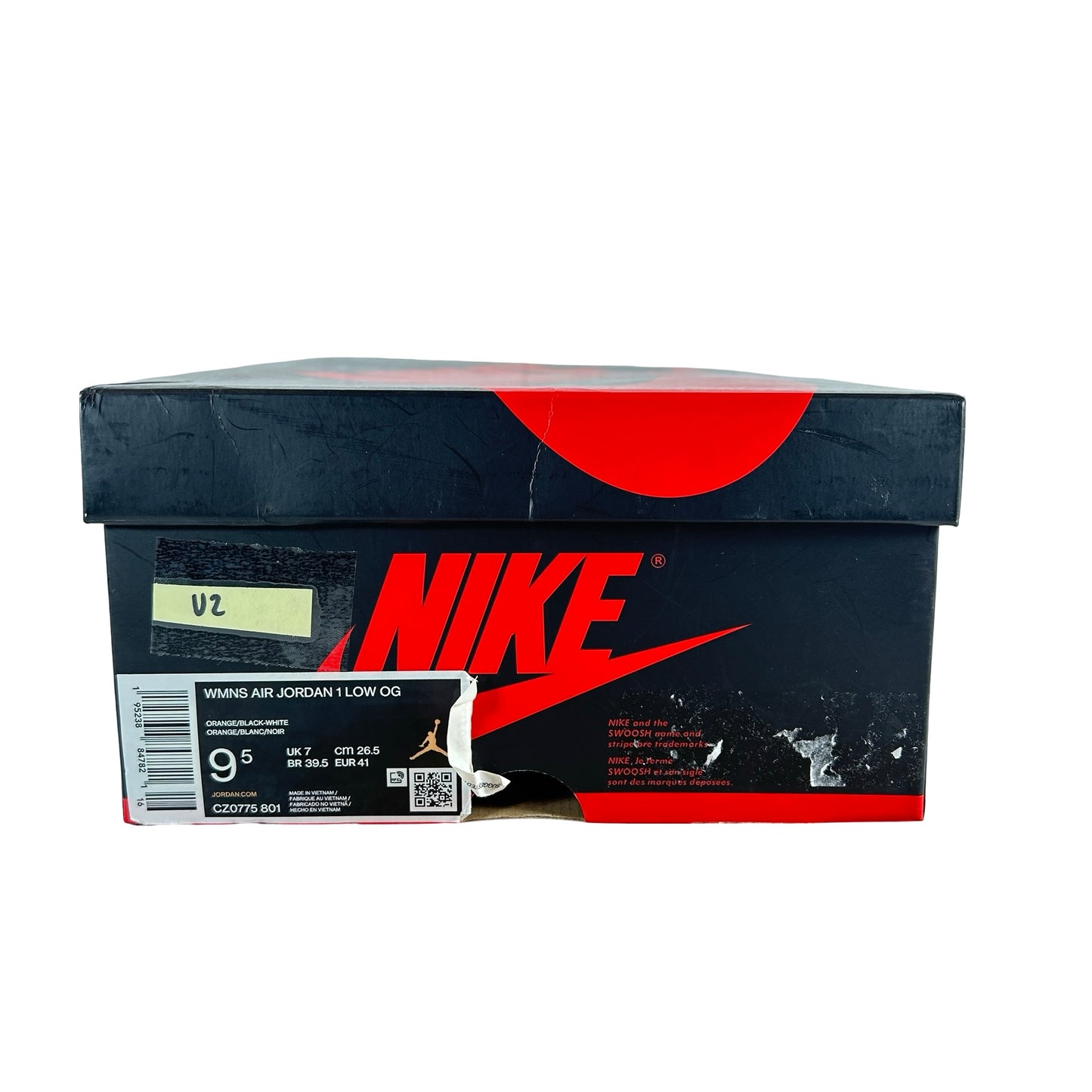 CZ0775 801 Jordan 1 Low OG Starfish (Women's) [USED] - 9.5 W (Used2)