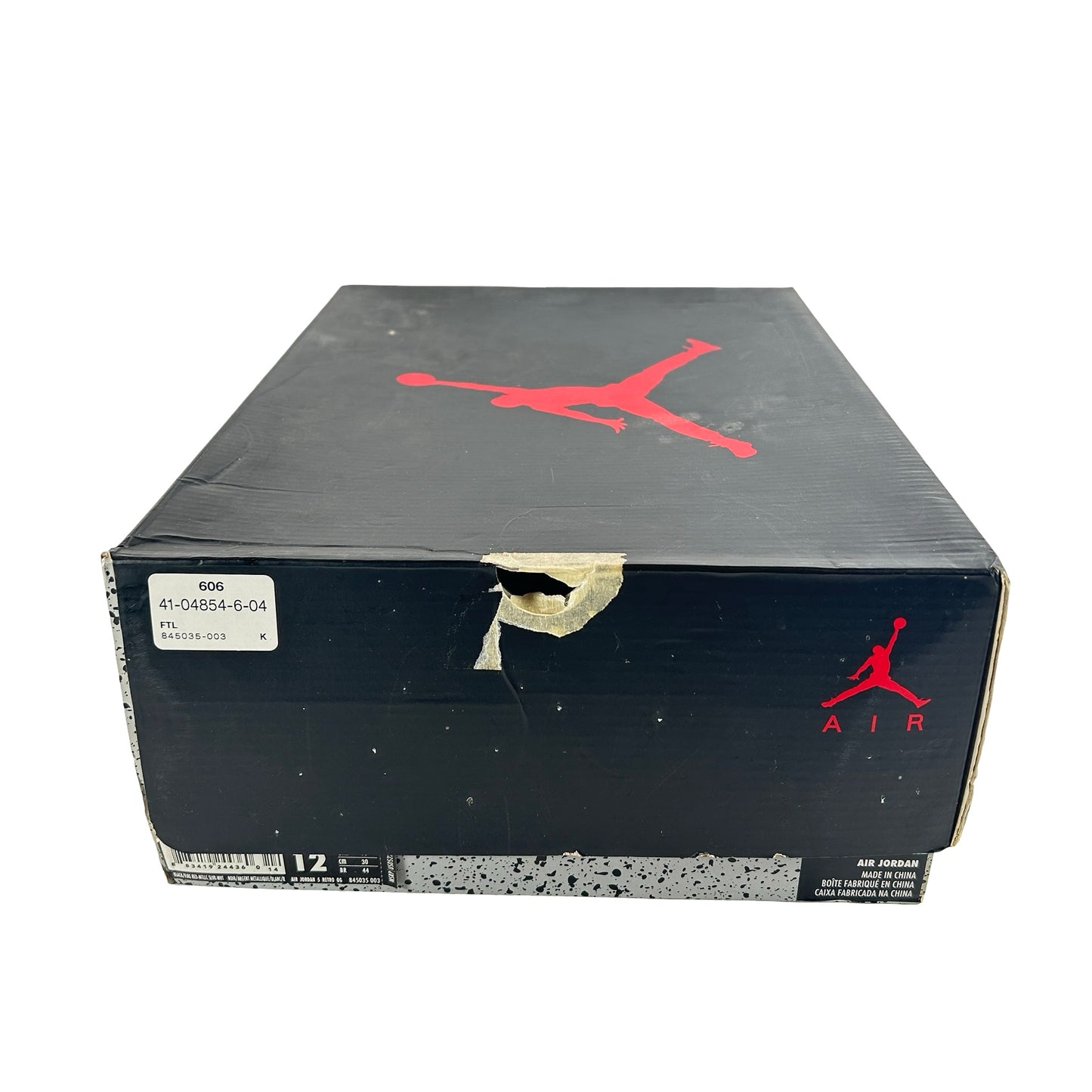 845035 003 Jordan 5 Retro Black Metallic (2016) [USED] - 12 M (Used)