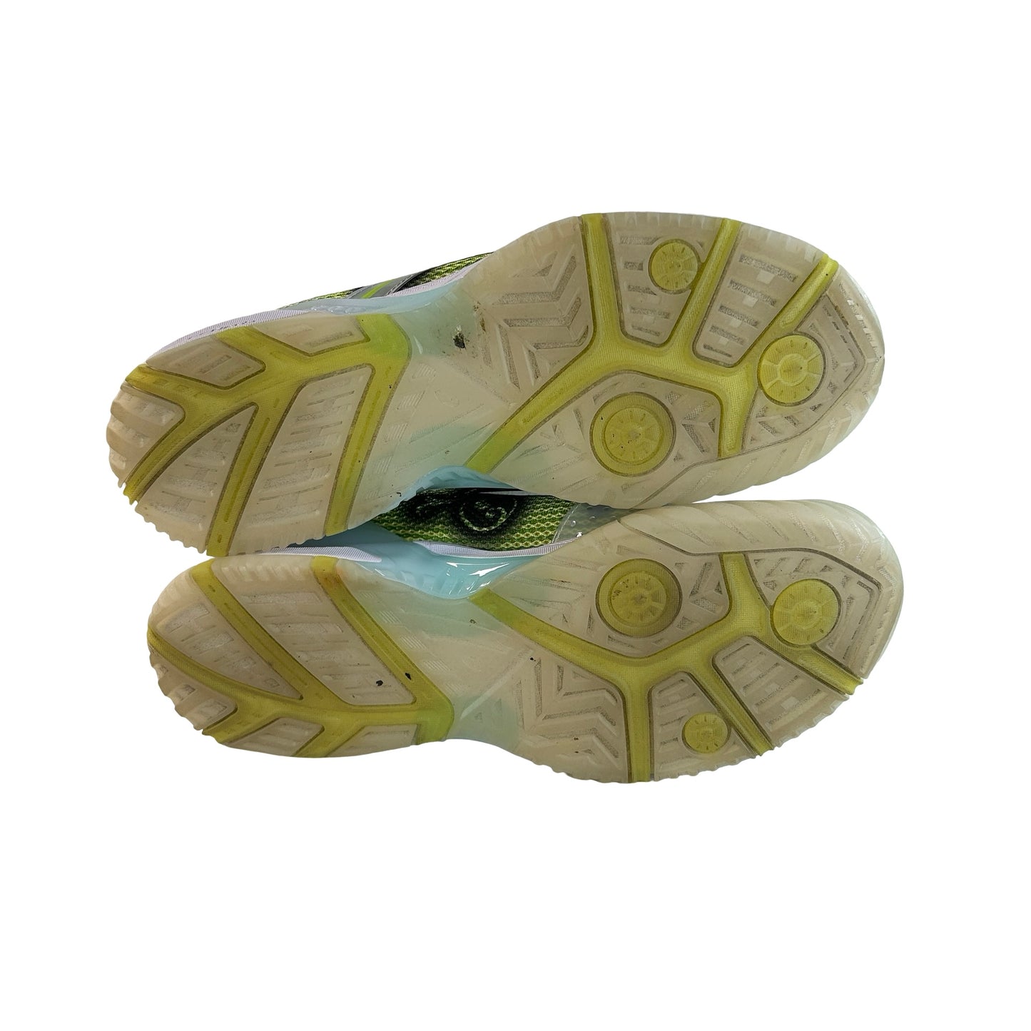 1203B186 300 ASICS Gel-Resolution 5 Little Tokyo Table Tennis Parrot Green [USED] - 9.5 M (Used)