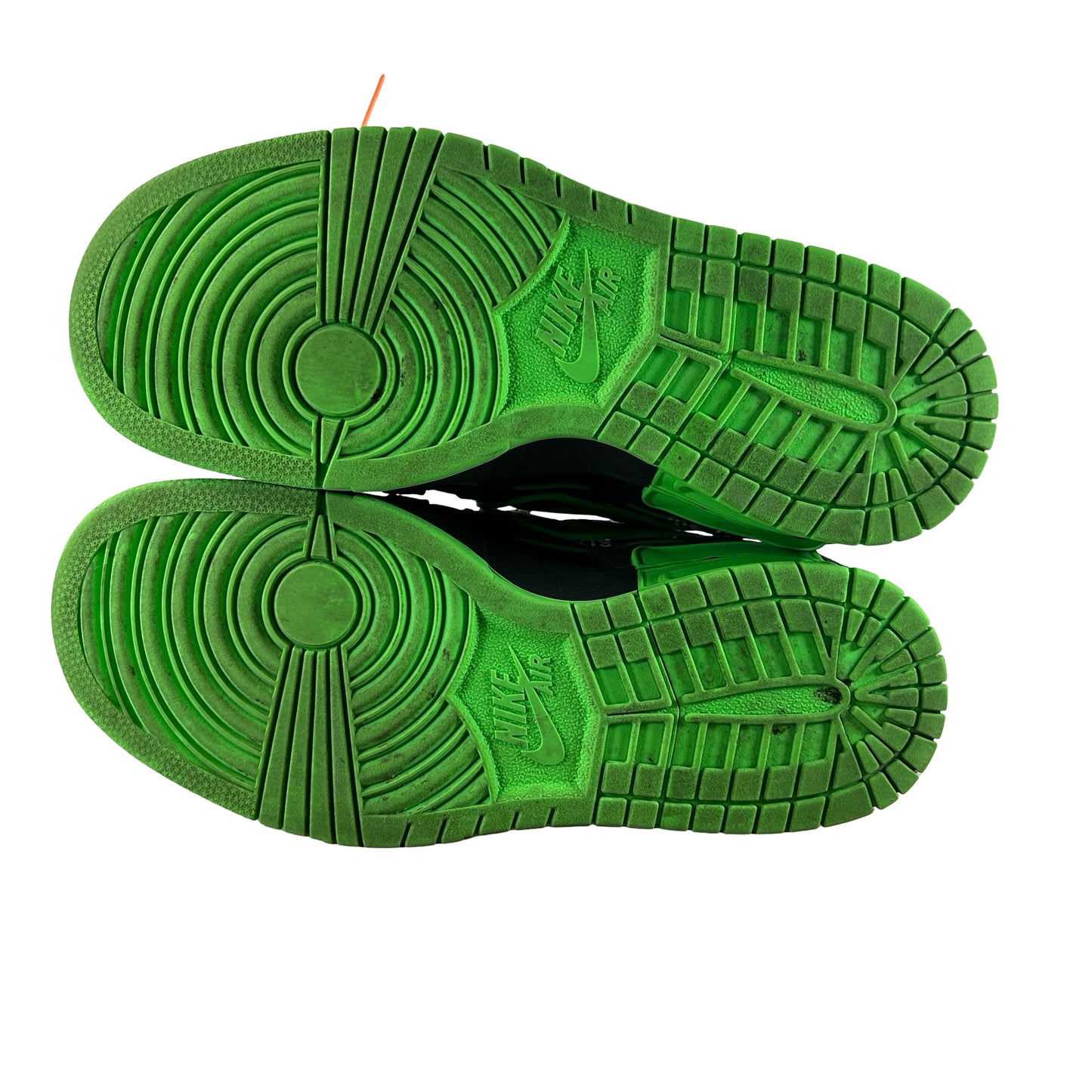 CU6015 001 Nike Air Rubber Dunk Off-White Green Strike [USED] - 7.5 M (Used)