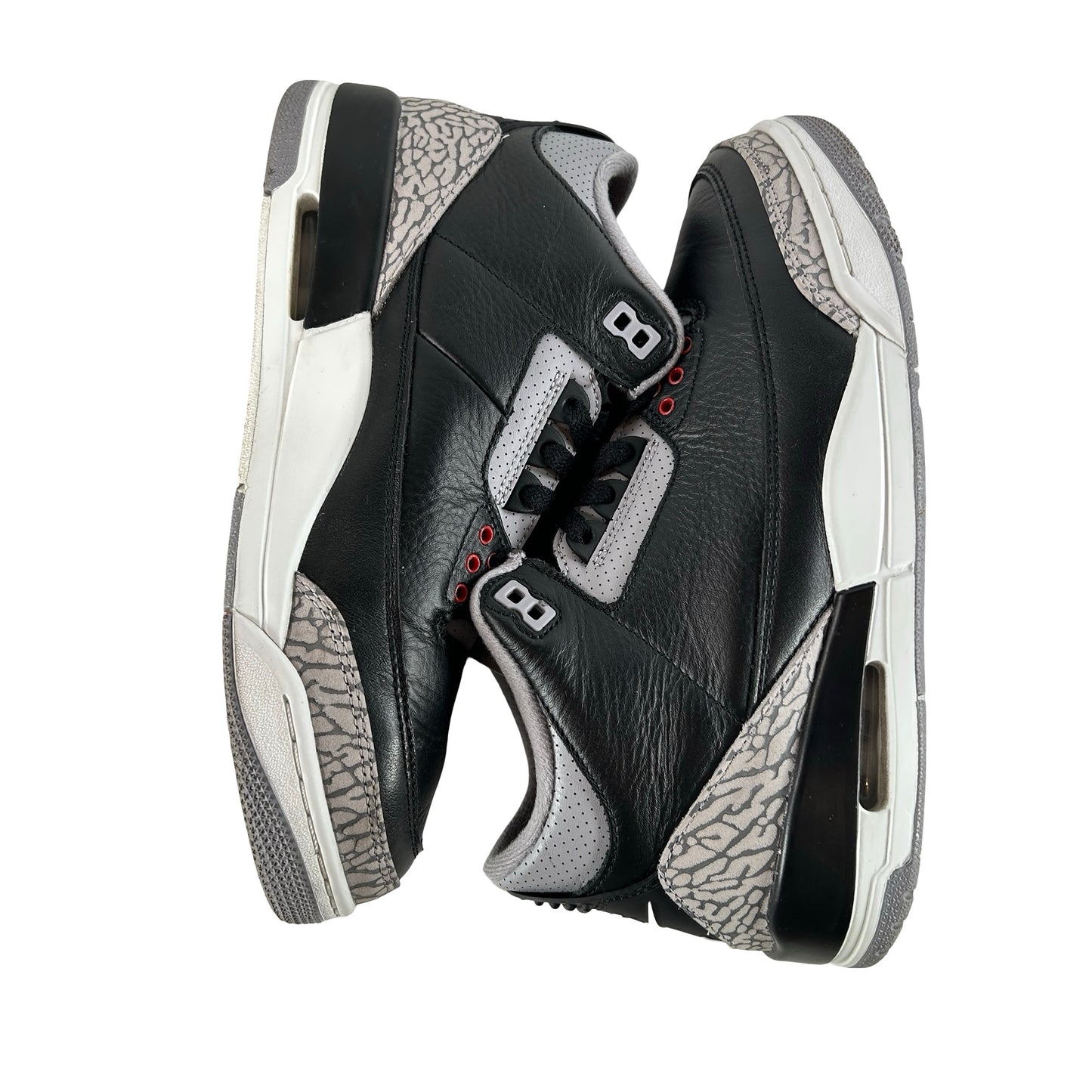 DN3707 010 Jordan 3 Retro Black Cement Reimagined (2024) [USED] - 8.5 M (Used17)