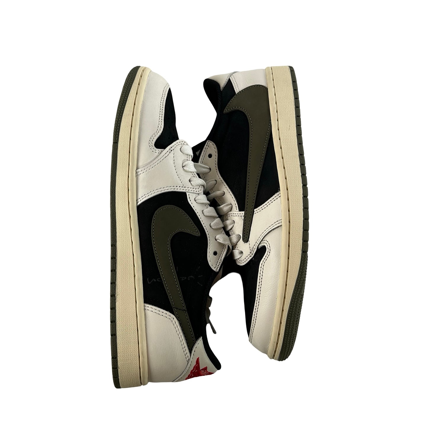 DZ4137 106 Jordan 1 Retro Low OG SP Travis Scott Olive (W) [USED] - 10 W (VVNDS)