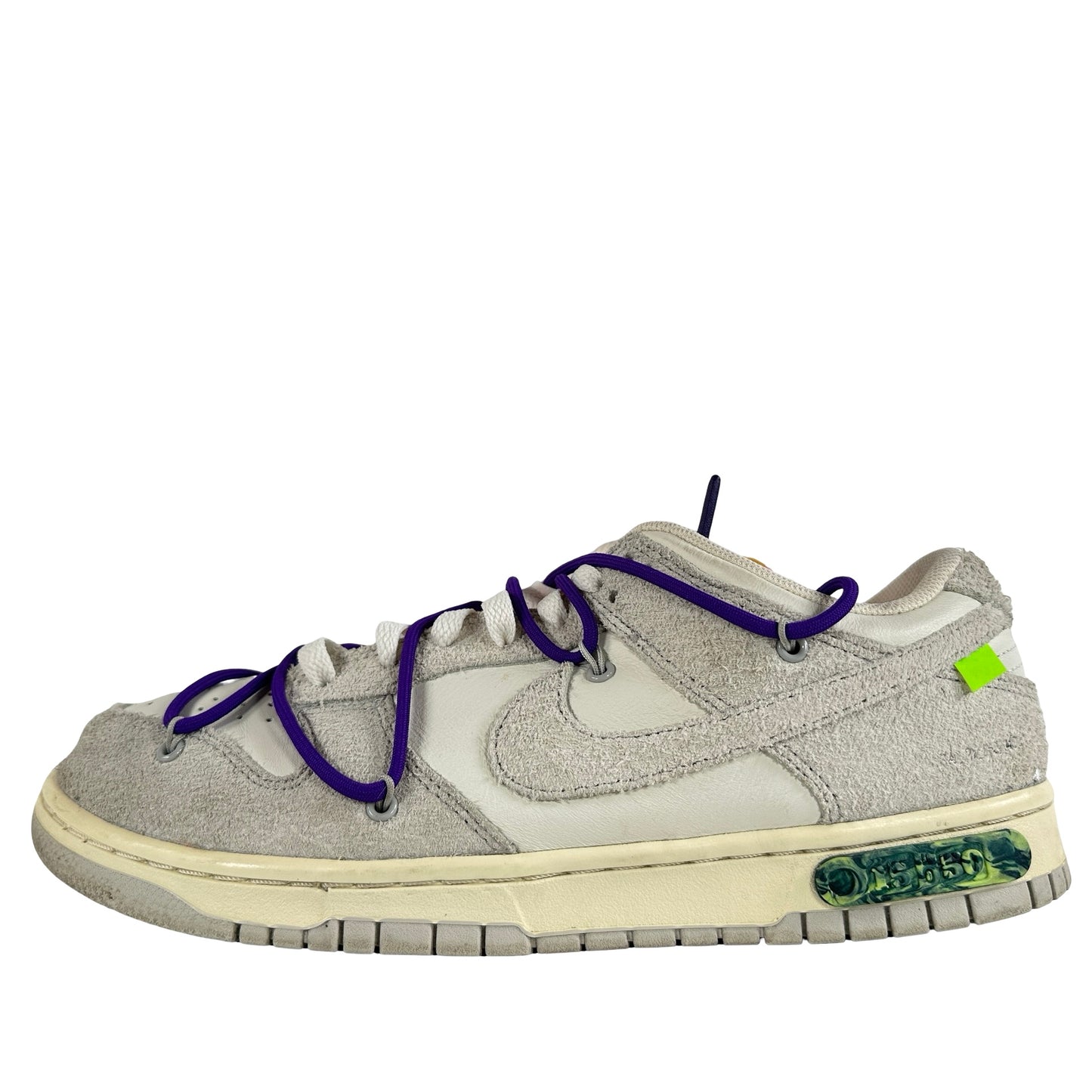 DJ0950 101 Nike Dunk Low Off-White Lot 15 [USED] - 11 M (Used)