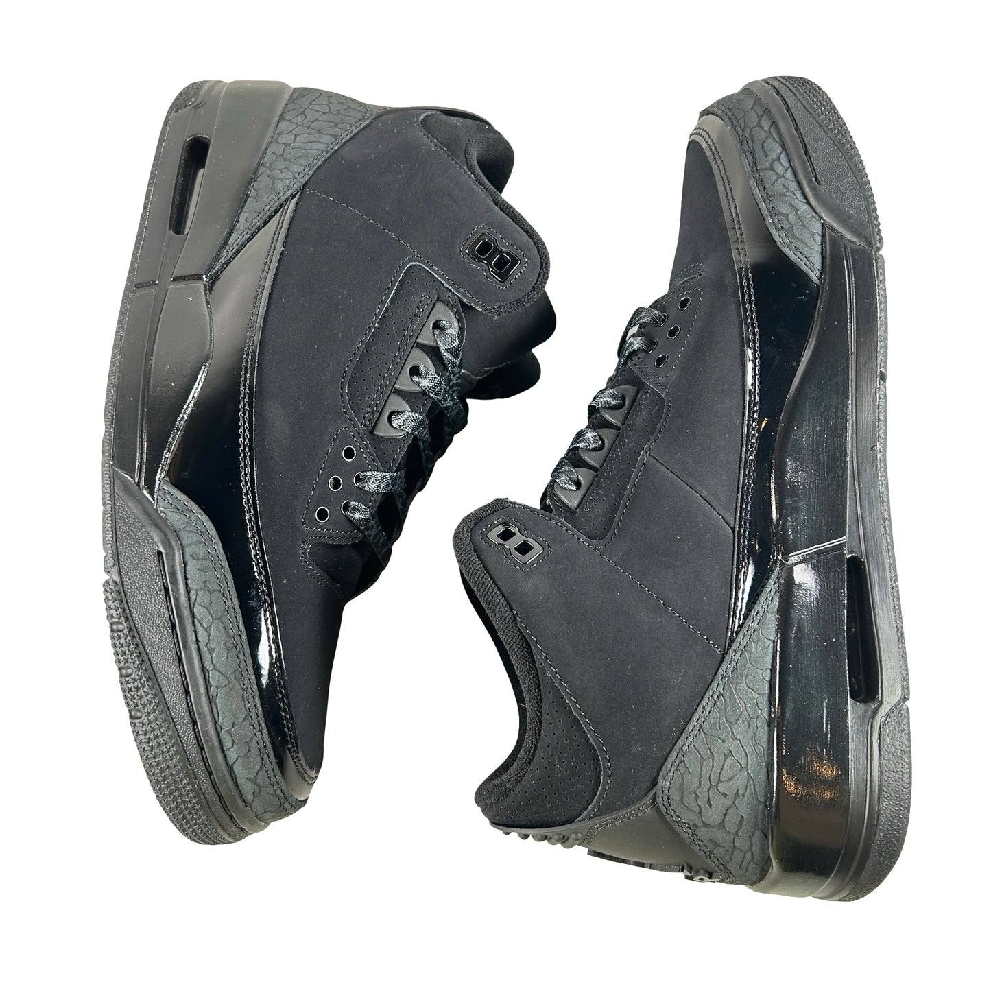 CT8532 001 Jordan 3 Retro Black Cat (2025) [USED] - 9.5 M (Used10) (No Insoles)