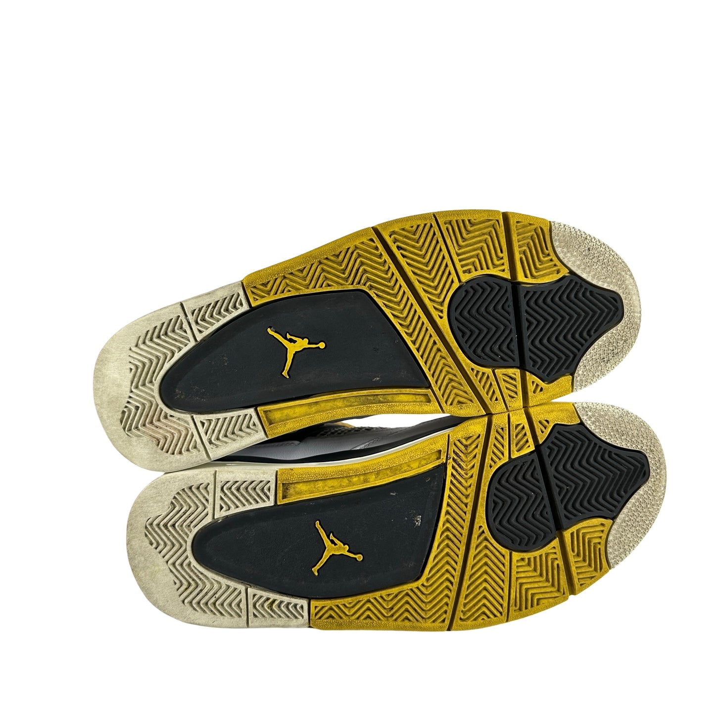 AQ9129 101 Jordan 4 Retro Vivid Sulfur (Women's) [USED] - 11.5 W (Used)