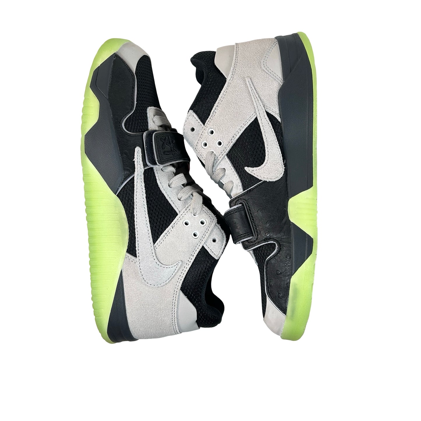 IH7971 001 Jordan Jumpman Jack TR Travis Scott x Chase B Black Night Silver [USED] - 8.5 M (Used)