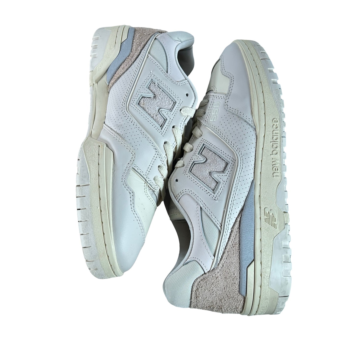 BB550AM1 New Balance 550 Aime Leon Dore White Leather [USED] - 10.5 M (Used)