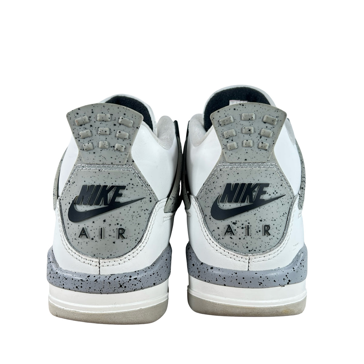 IB4171 100 Jordan 4 Retro White Cement (2025) (GS) [USED] - 4 Y (Used)