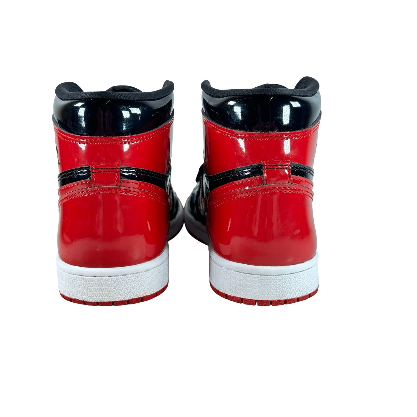 555088 063 Jordan 1 Retro High OG Patent Bred [USED] - 8 M (Used3)