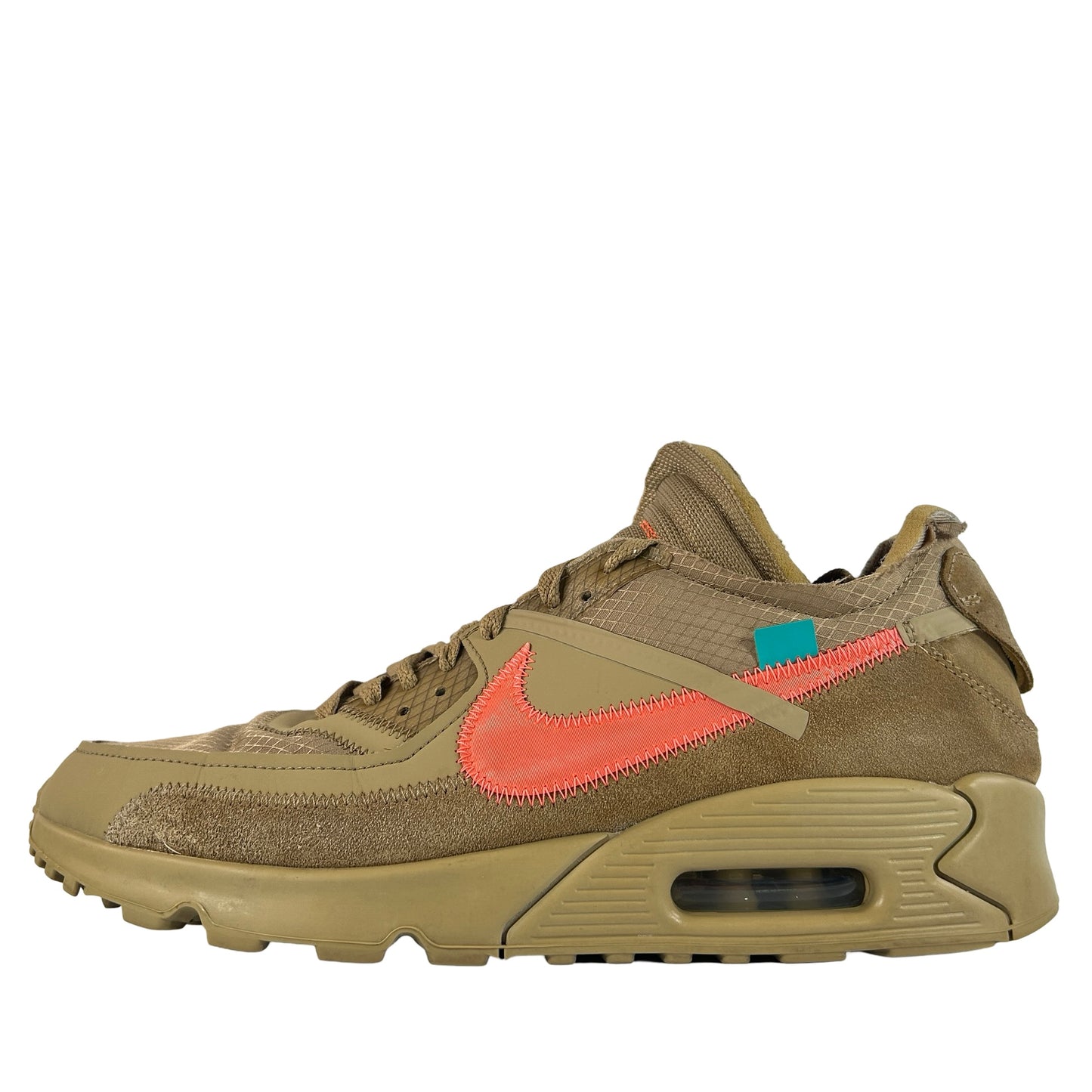 AA7293 200 Nike Air Max 90 Off-White Desert Ore [USED] - 11 M (Used)
