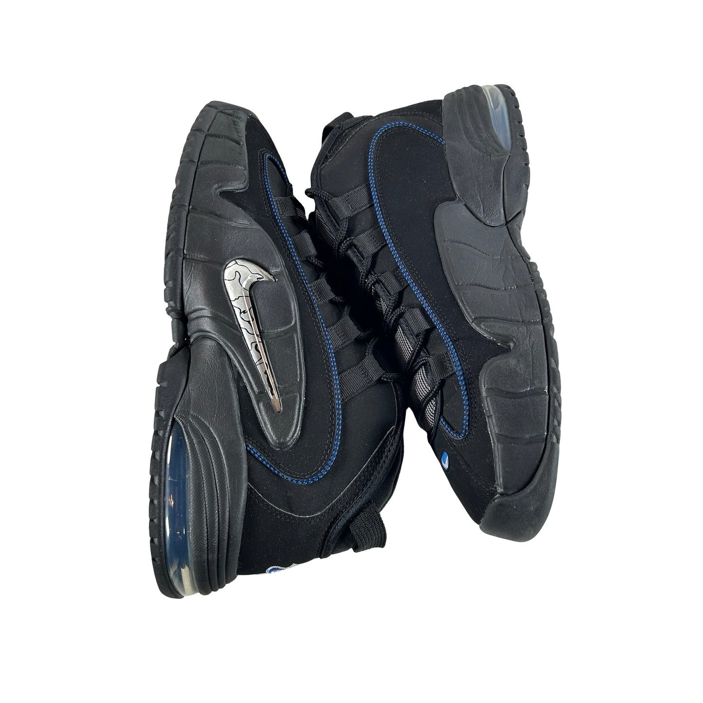 DN2487 002 Nike Air Max Penny 1 All-Star Black Metallic Silver [USED] - 11.5 M (Used) (Replace Box)