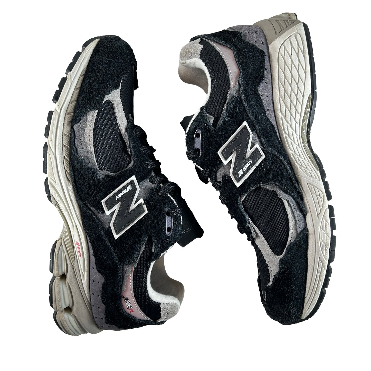 M2002RDJ New Balance 2002R Protection Pack Black Grey [USED] - 7.5 M (Used) (No Box)