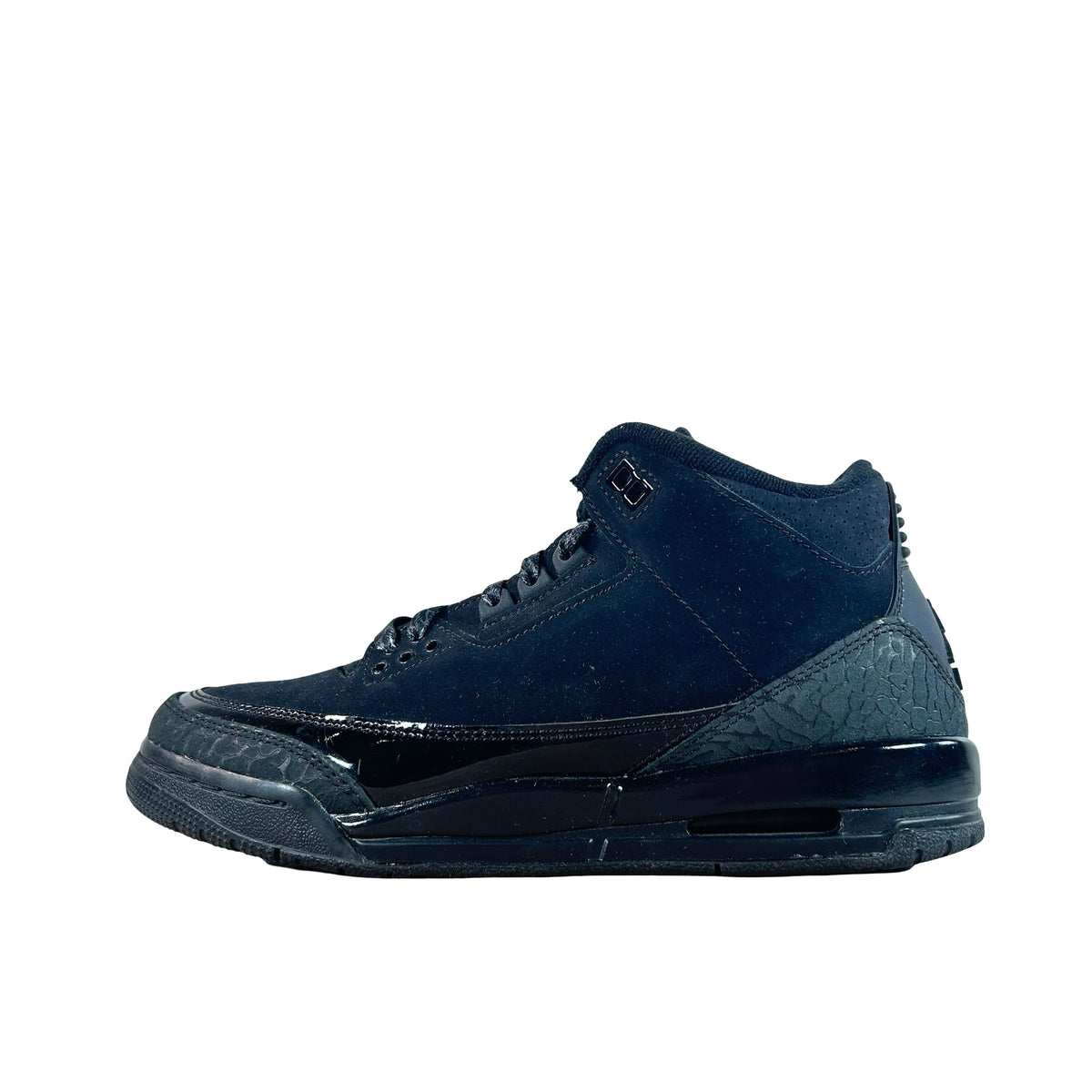 DM0967 001 Jordan 3 Retro Black Cat (2025) (GS) [USED] - 7 Y (Used) (No Box)