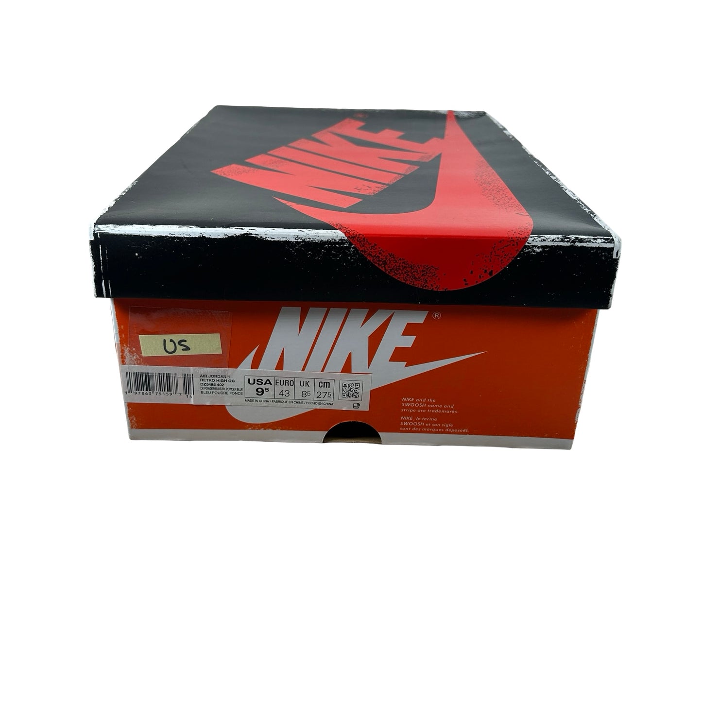 DZ5485 402 Jordan 1 Retro High OG UNC Reimagined [USED] - 9.5 M (Used5)