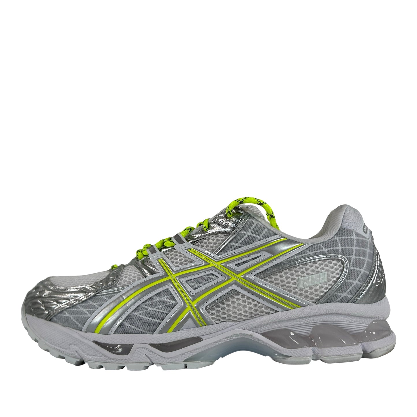 1203A844 100 ASICS Gel-Nimbus 10.1 Kith White Pure Silver [USED] - 9.5 M (Used) (No Box)