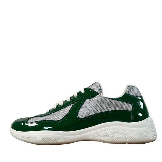 Prada America's Cup Green Silver [USED] - PRADA 12 / 13 US M (Used) (No Box)
