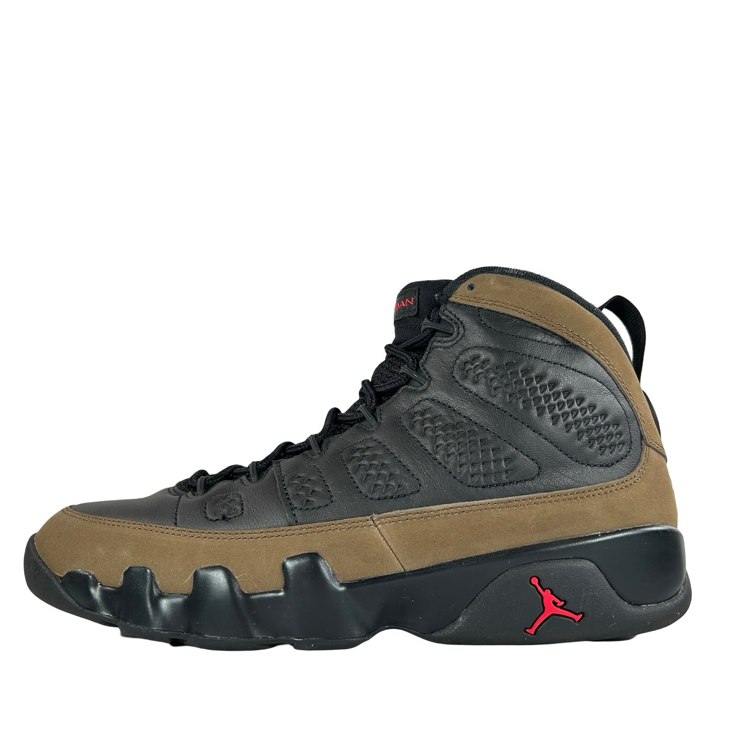 HV4794 030 Air Jordan 9 Retro Olive (2024) [USED] - 10.5 M (Used4)