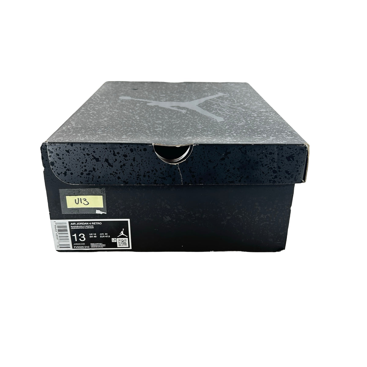 FV5029 010 Jordan 4 Retro Black Cat (2025) [USED] - 13 M (Used13)