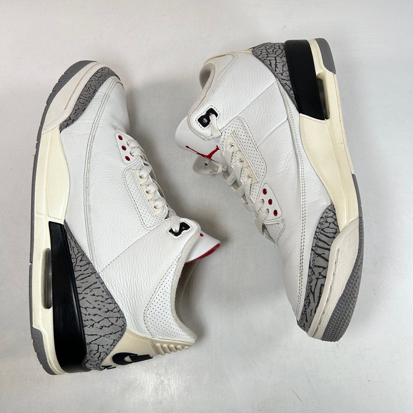 DN3707 100 Jordan 3 Retro White Cement Reimagined [USED] - 12 M (Used) (No Box2)