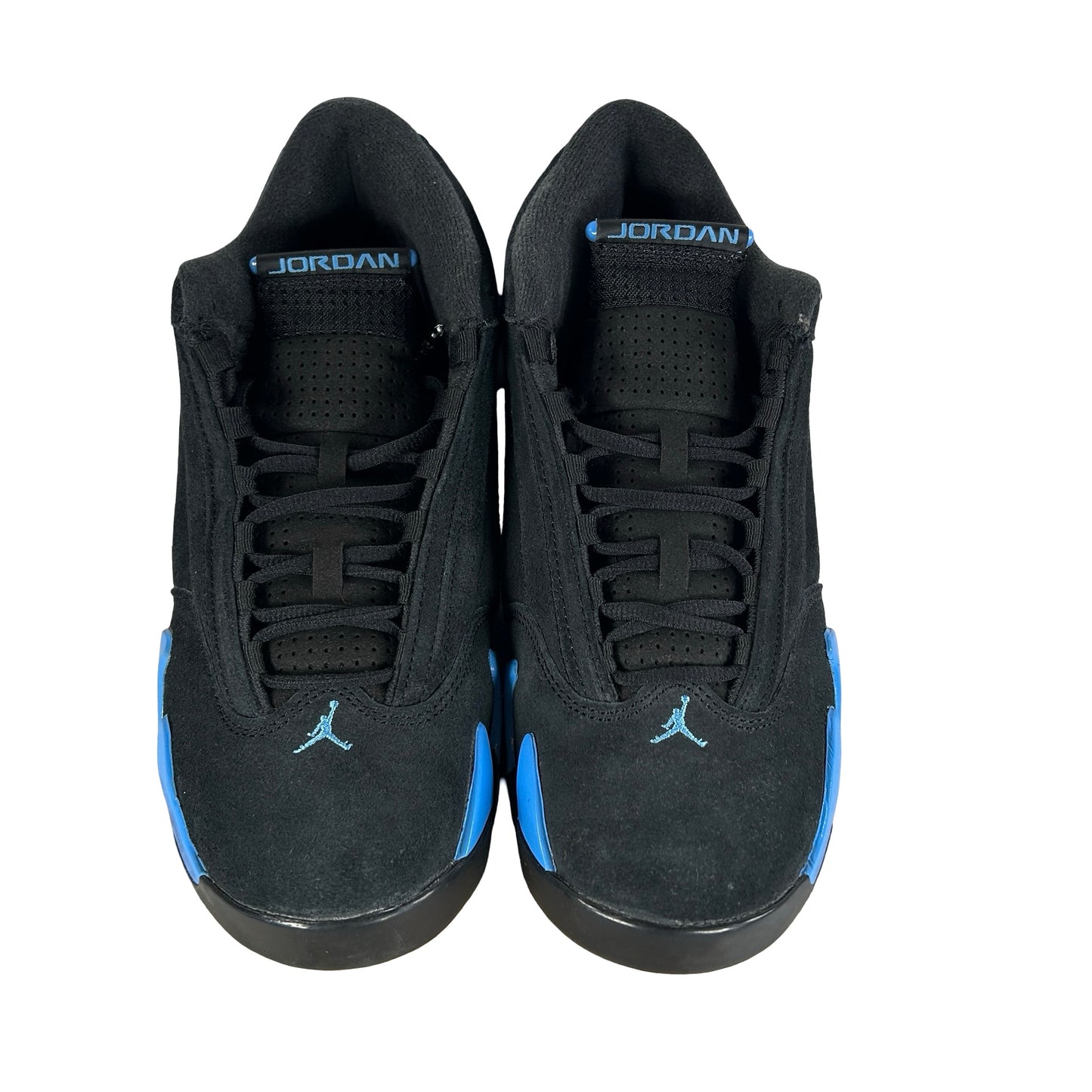 487471 007 Jordan 14 Retro Black University Blue (2026) [USED] - 10 M (Used)