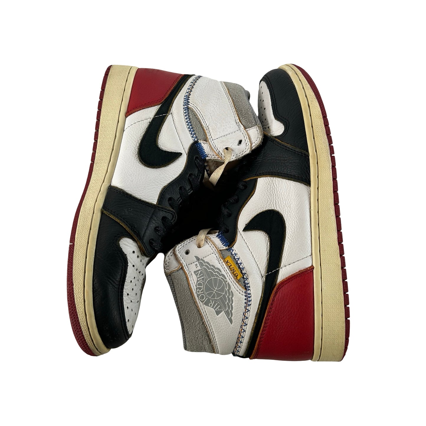 BV1300 106 Jordan 1 Union Black Toe [USED] - 9.5 M (Used4)