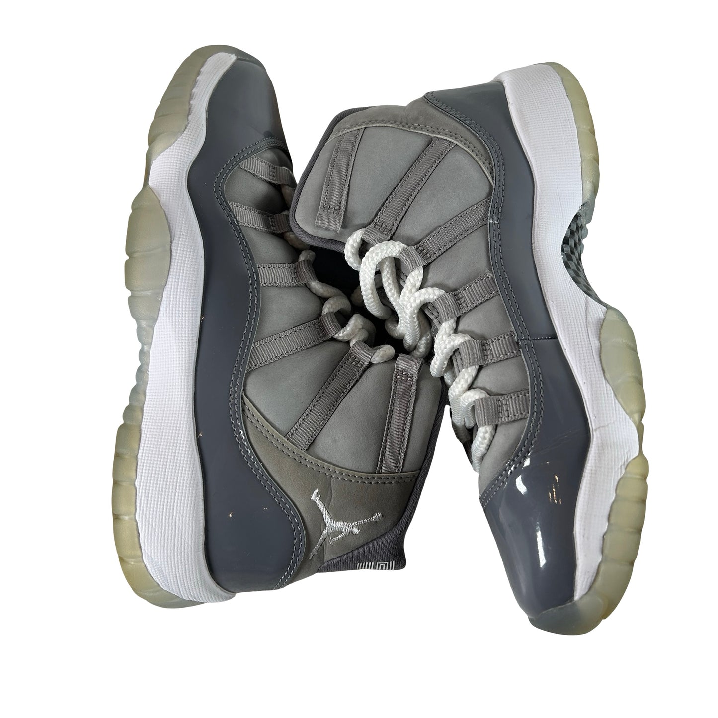 378038 005 Jordan 11 Cool Grey (2021) GS [USED] - 4 Y (Used5)