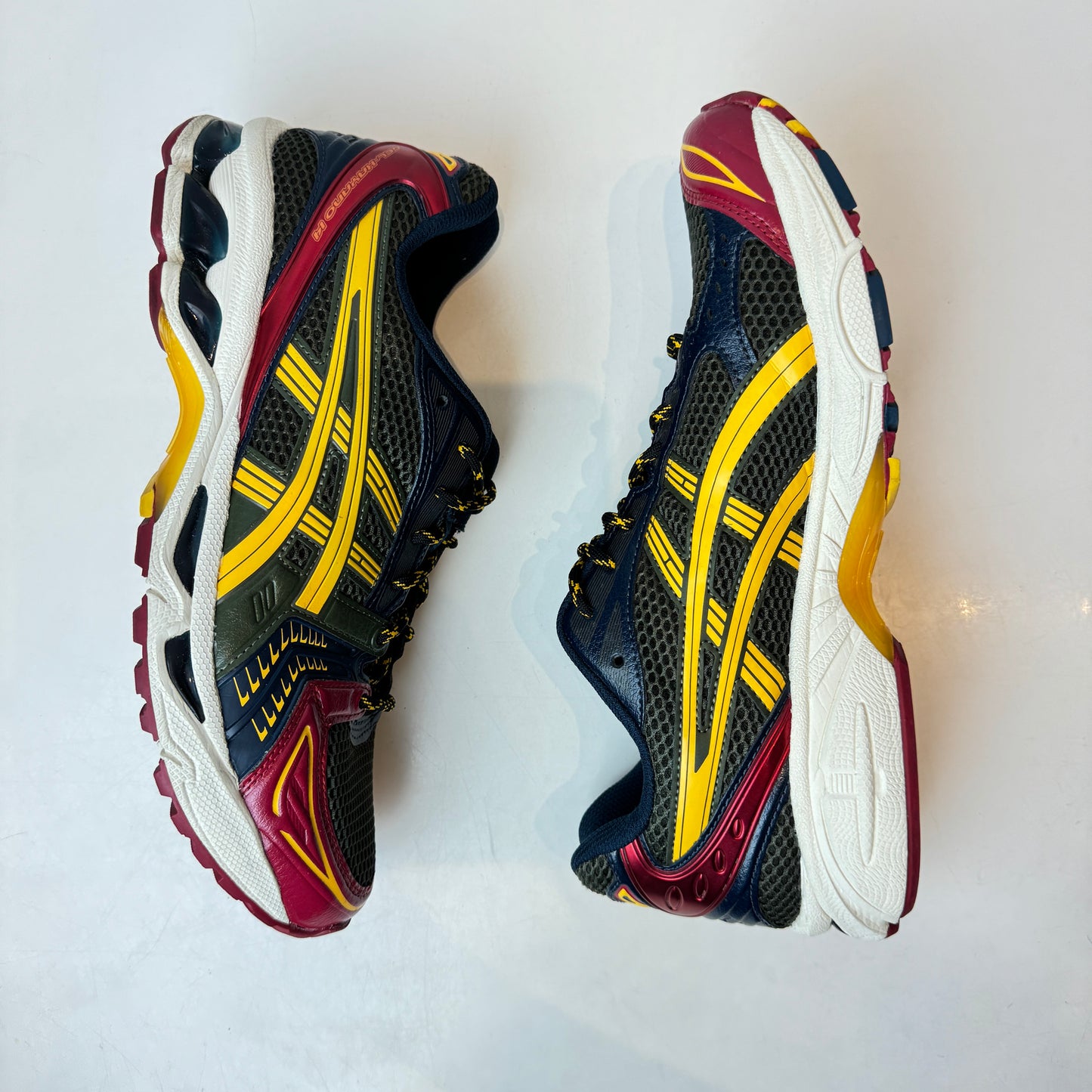 1201A019 301 ASICS Gel-Kayano 14 Olive Canvas Honey [USED] - 9.5 M (Used) (No Box)