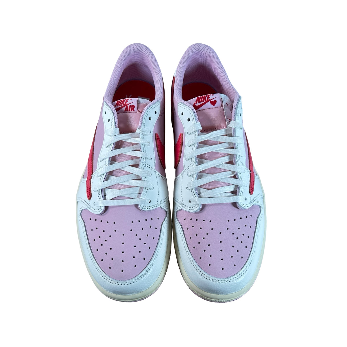 IQ7604 101 Jordan 1 Retro Low OG SP Travis Scott Sail Tropical Pink [USED] - 11.5 M (Used)