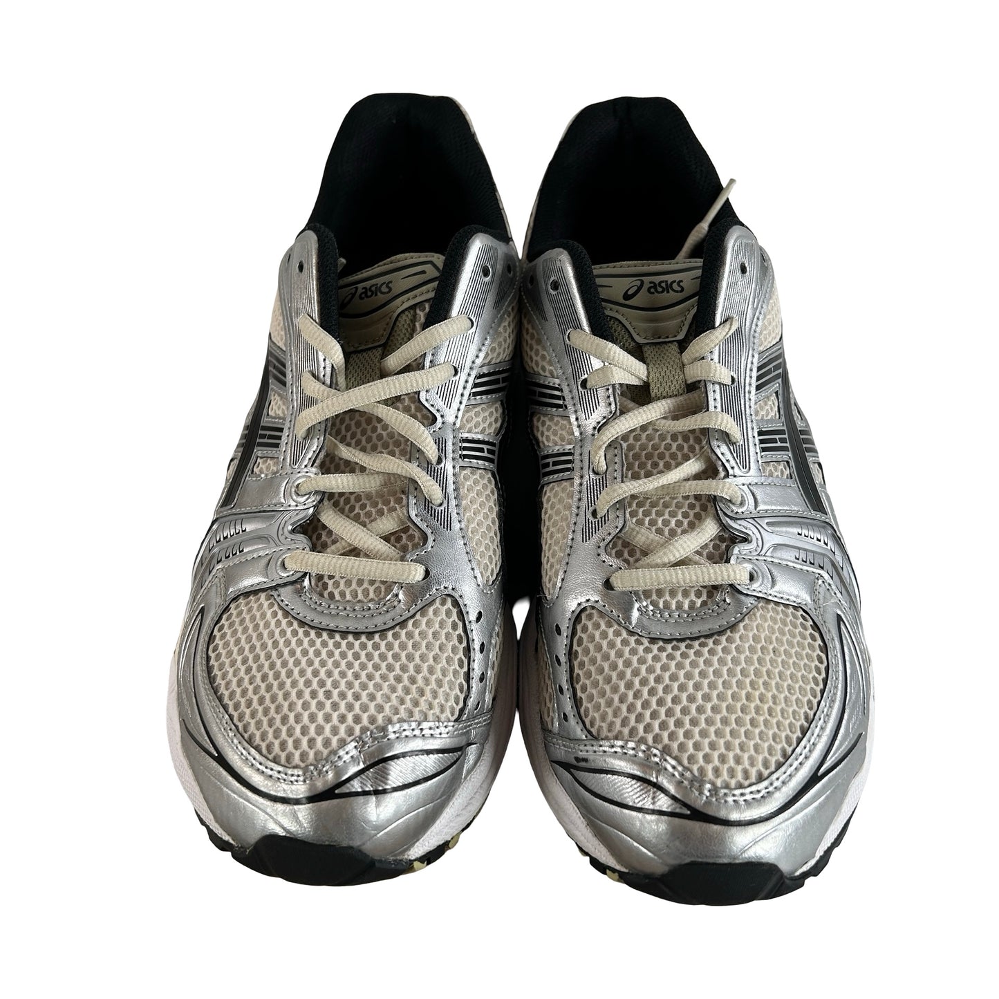 1203A537 200 ASICS Gel-Kayano 14 Birch Pure Silver [USED] - 11.5 M (Used)
