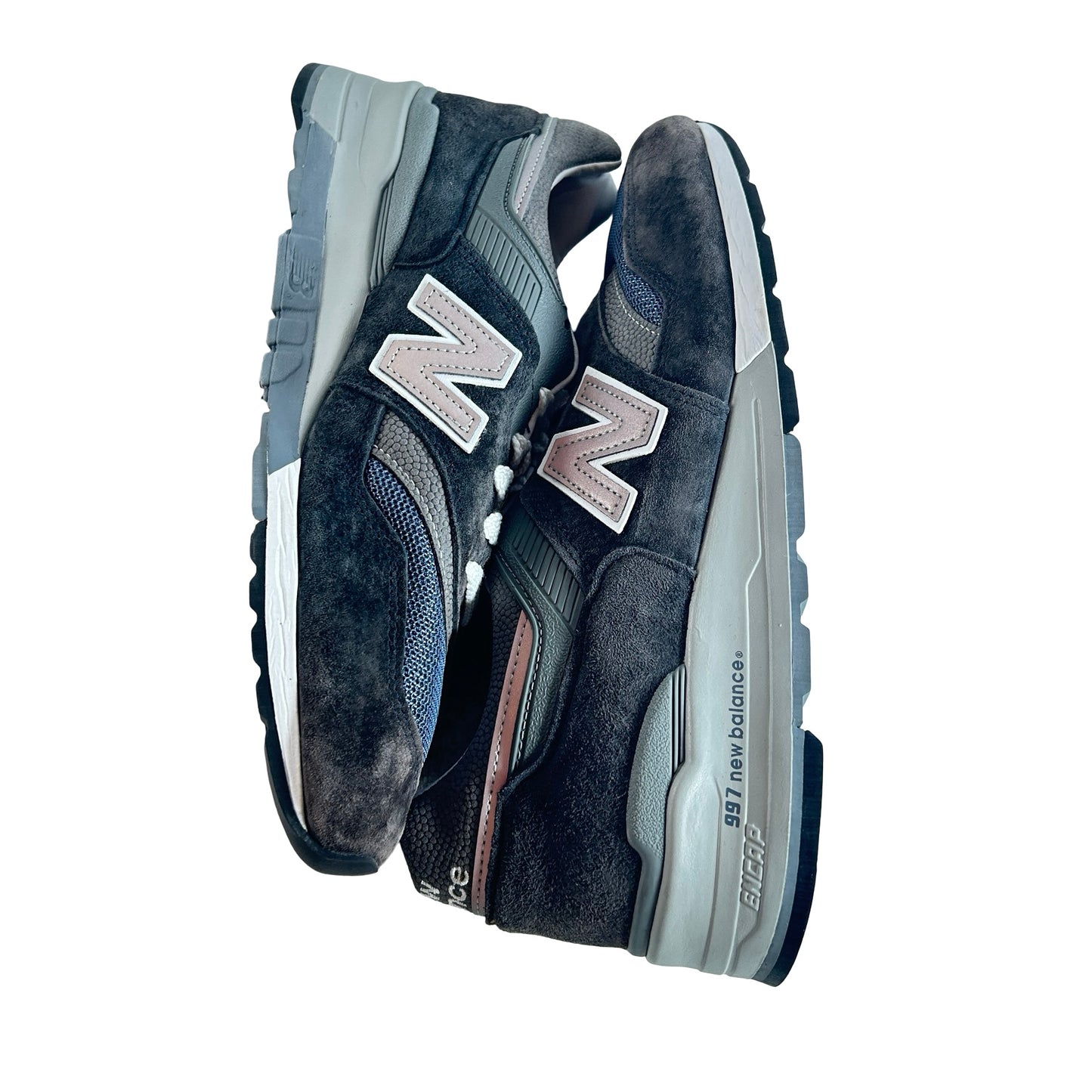 M997NV New Balance 997 Kith Navy [USED] - 10.5 M (Used) (No Box)