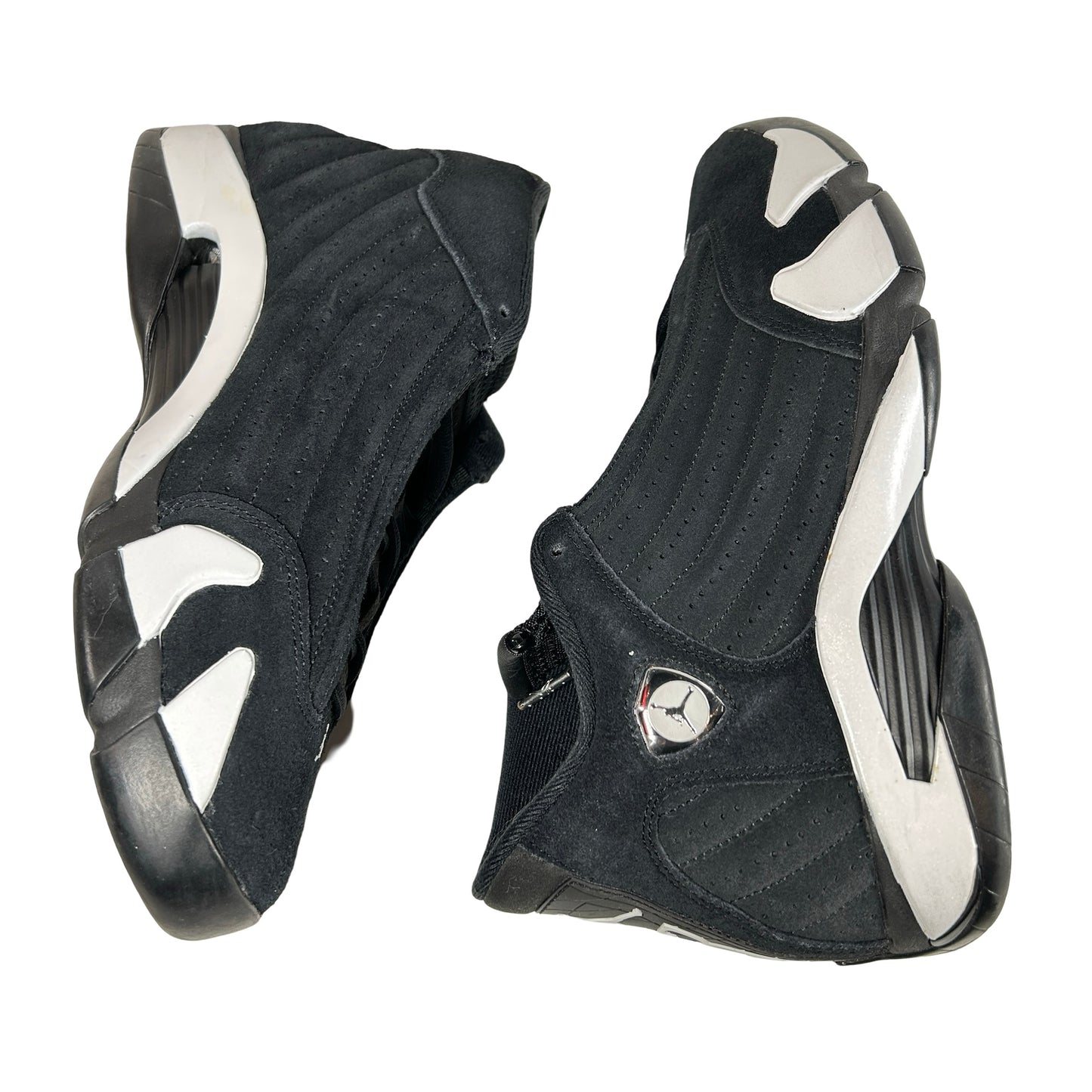 487471 016 Jordan 14 Retro Black White [USED] - 9.5 M (Used)