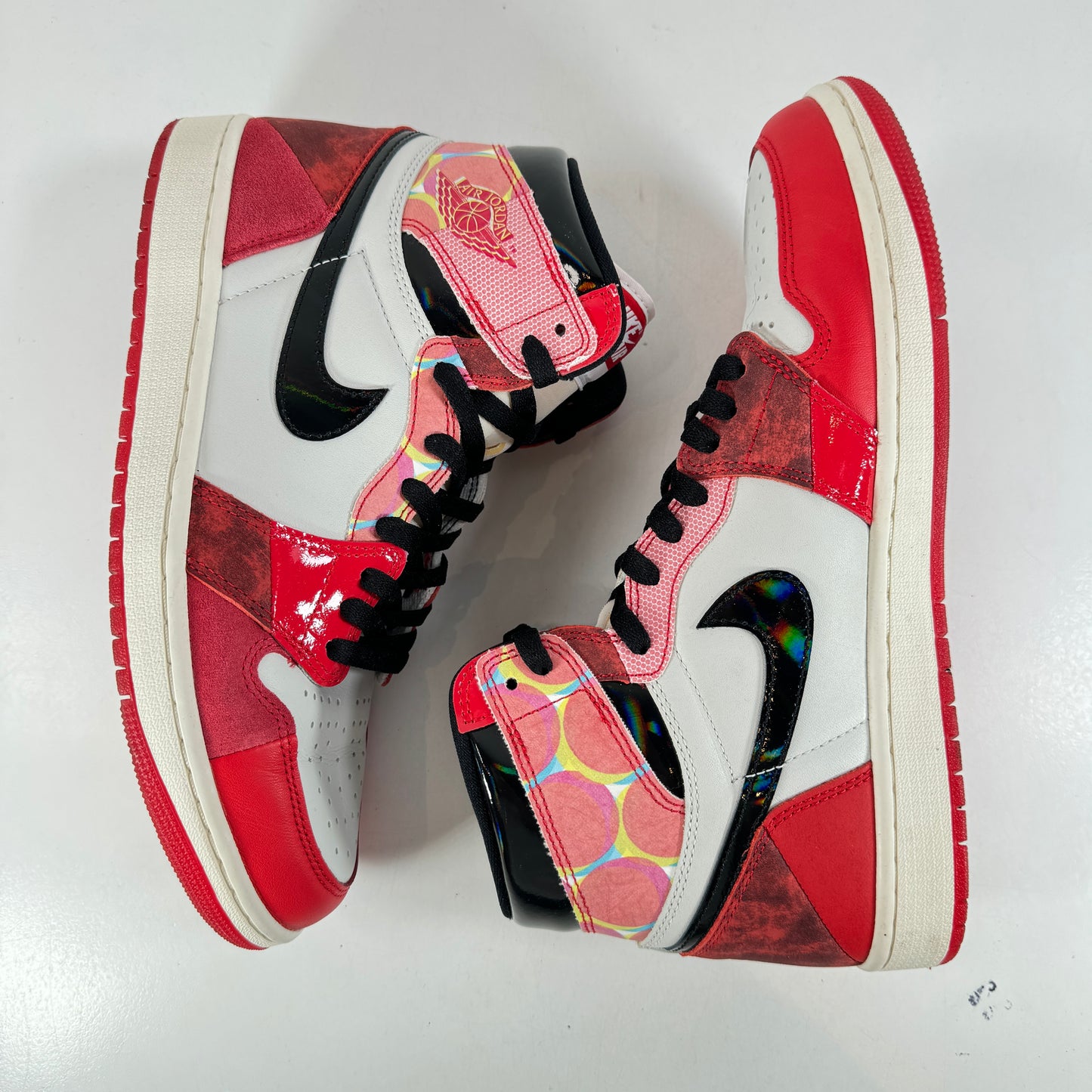 DV1748 601 Jordan 1 Hi Spider-Man Across the Spider-Verse [USED] - 10 M (Used)