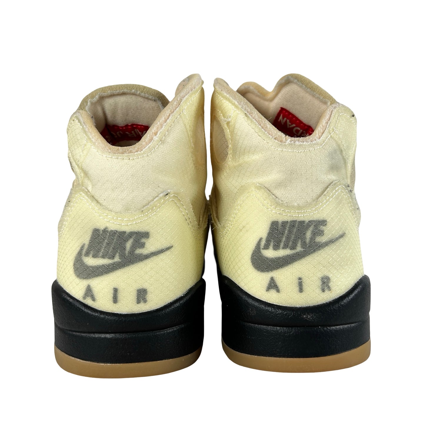 DH8565 100 Jordan 5 Retro Off-White Sail [USED] - 7.5 M (Used4)
