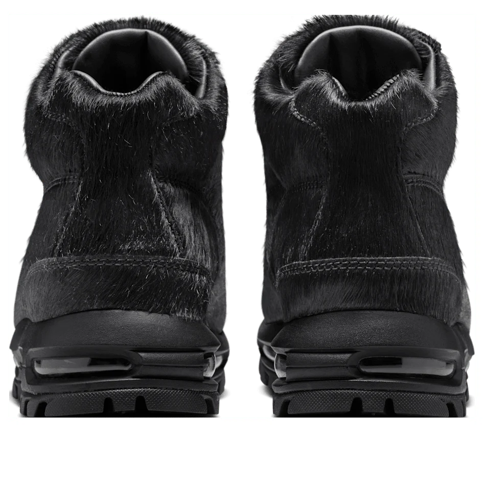 IO4635 001 Nike Air Max Goadome Black Pony Hair