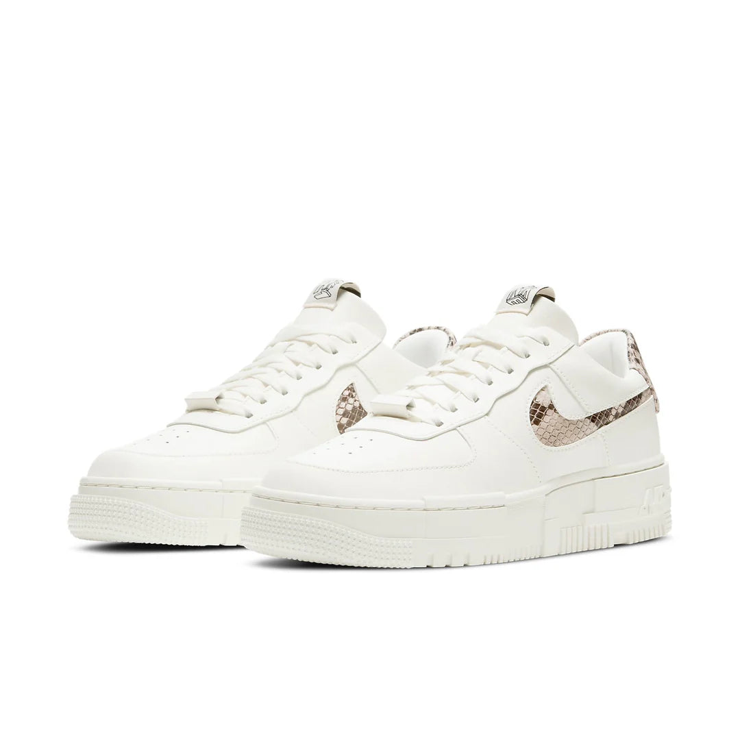 CV8481 101 Nike Air Force 1 Low Pixel SE Snake (Women's)