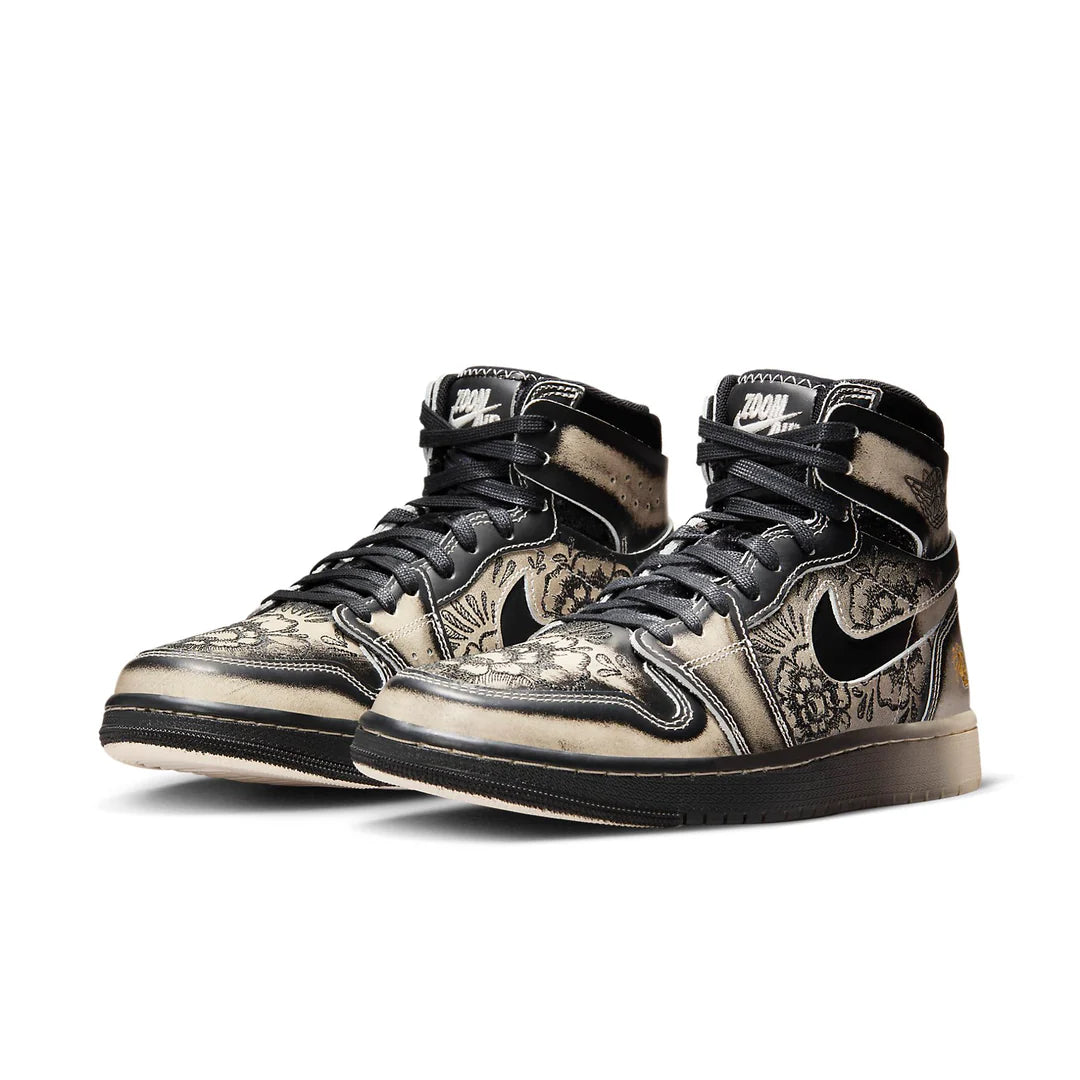 FQ8155 010 Air Jordan 1 High Zoom Air CMFT 2 Día De Muertos