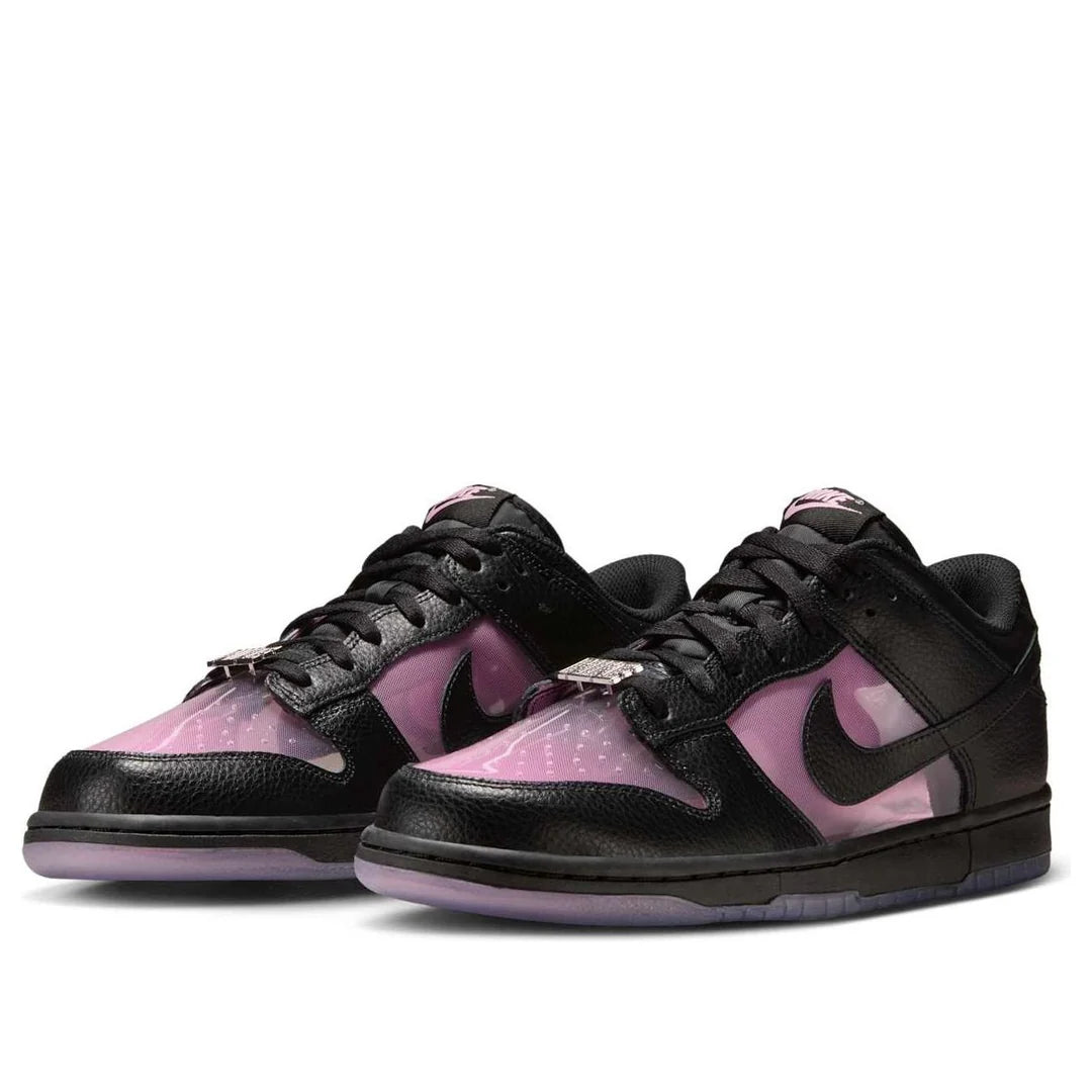 IM3077 600 Nike Dunk Low Retro Transparent Black Pink Rise