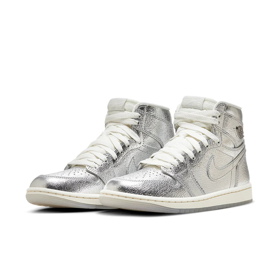 FN7249 001 Air Jordan 1 Retro High OG Chrome (Women's)