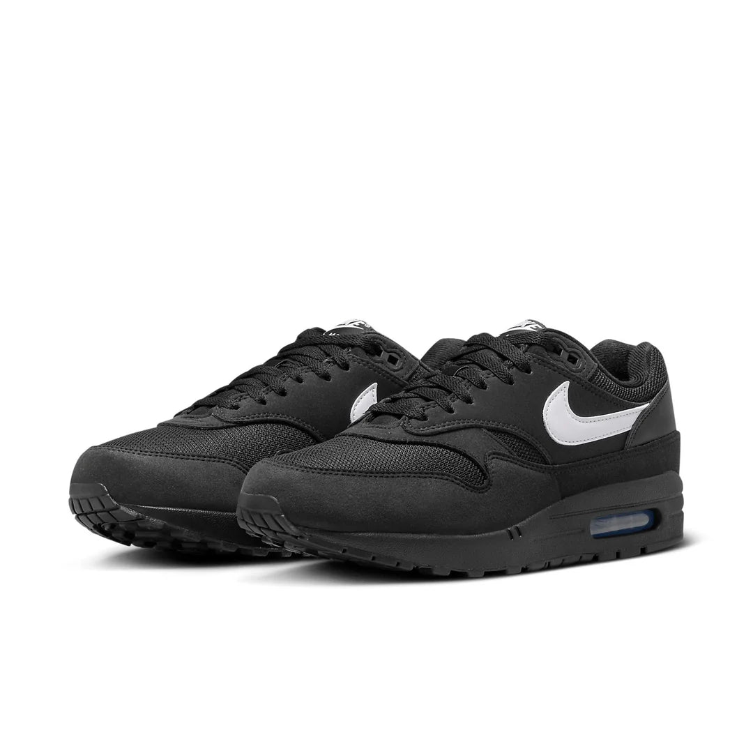 FZ0628 010 Nike Air Max 1 Black White Swoosh
