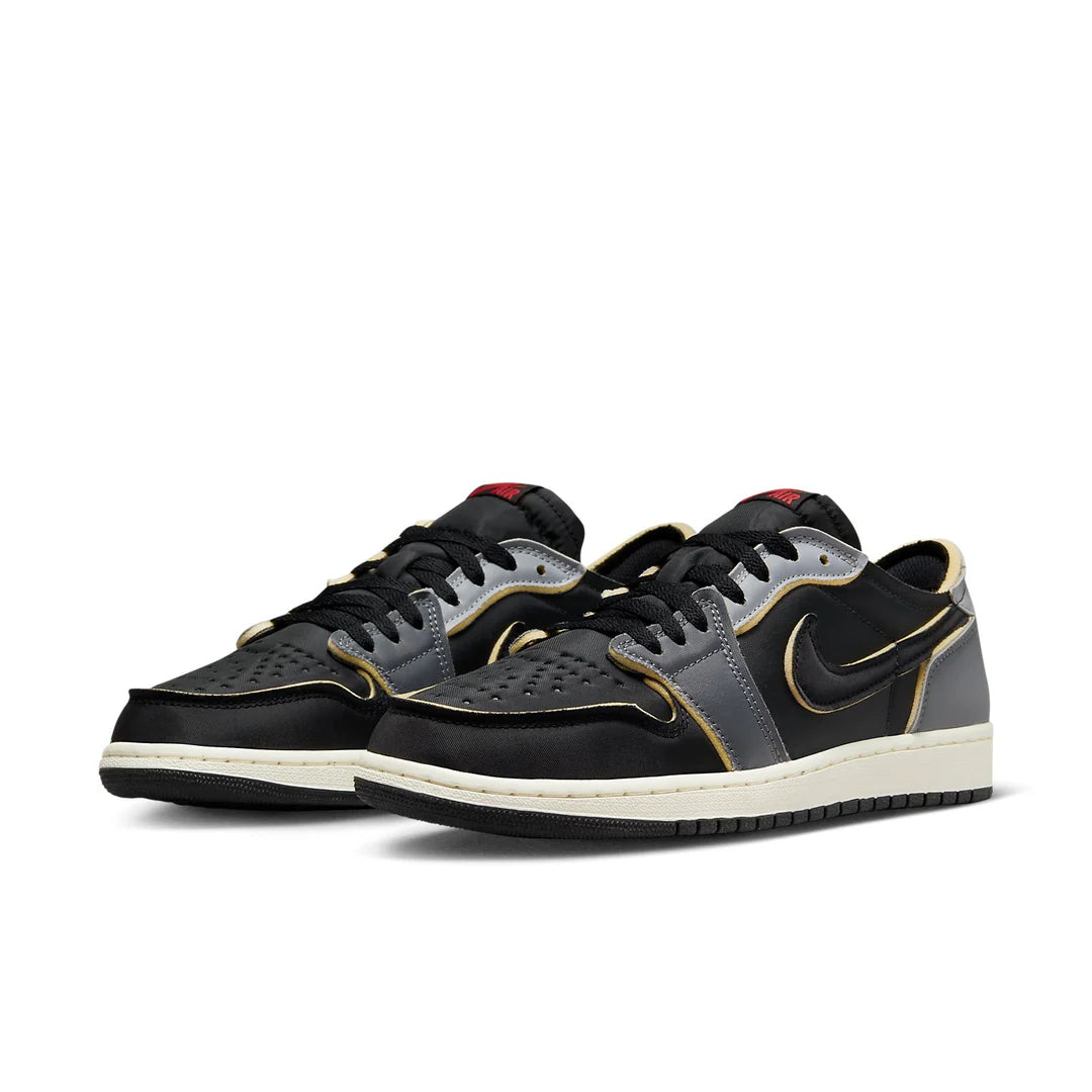 DV0982 006 Jordan 1 Low OG EX Black Smoke Grey