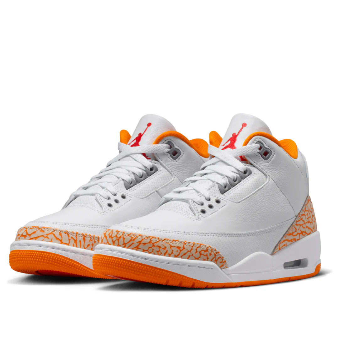 CK9246 101 Air Jordan 3 Retro Orange Citrus (Women's)