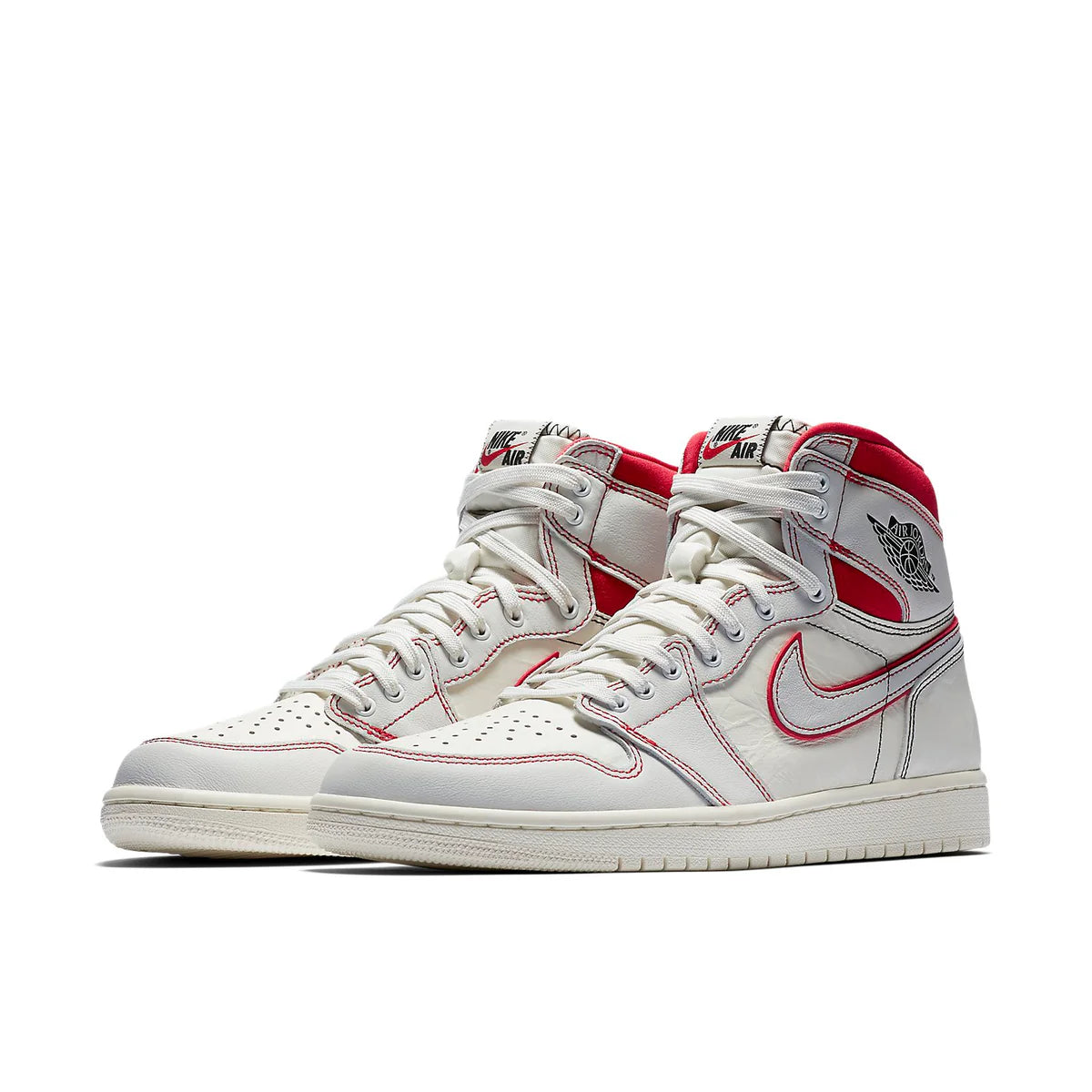 555088 160 Jordan 1 Retro High Phantom Gym Red