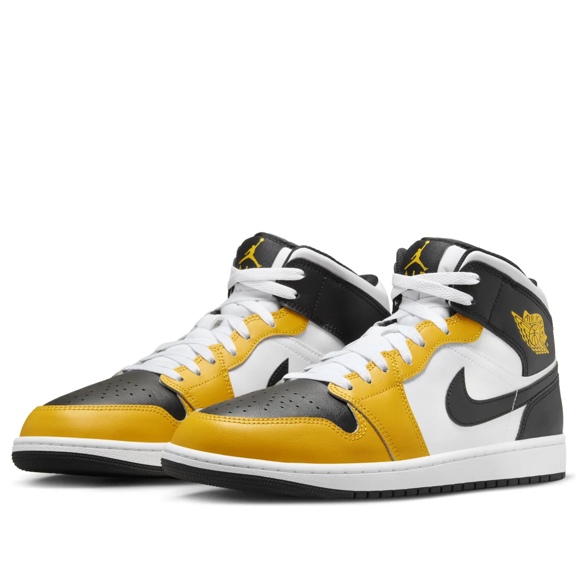 DQ8426 701 Air Jordan 1 Mid Yellow Ochre