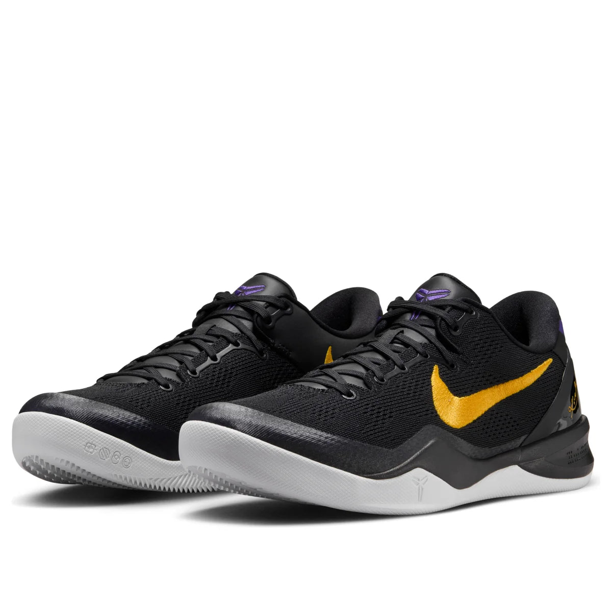 HF9550 001 Nike Kobe 8 Protro Lakers Away [REPLACE BOX]