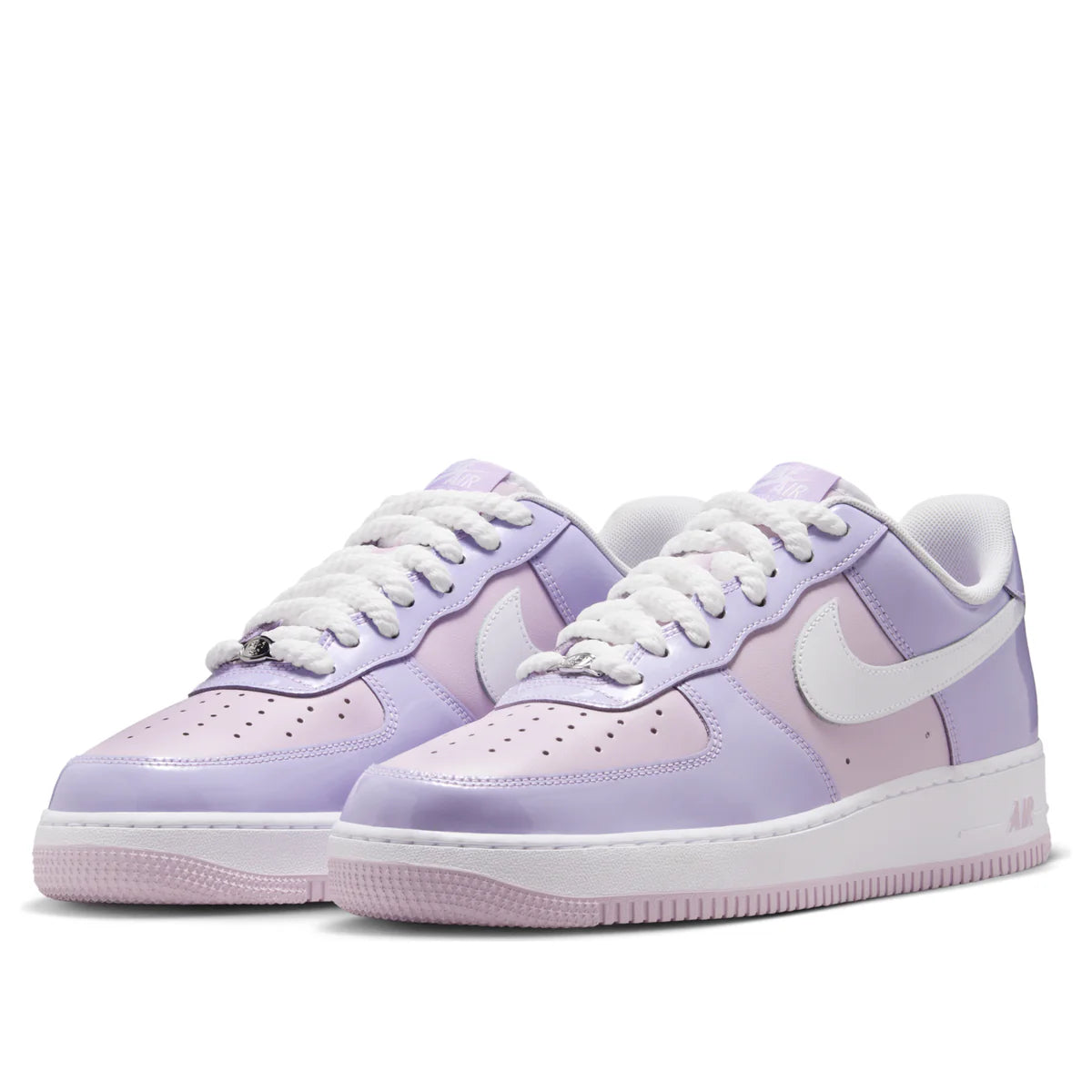 HV9405 500 Nike Air Force 1 Low '07 LV8 Hydrangeas Patent [REPLACE BOX]
