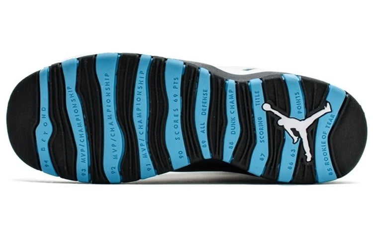 310806 106 Air Jordan 10 Retro Powder Blue (GS)