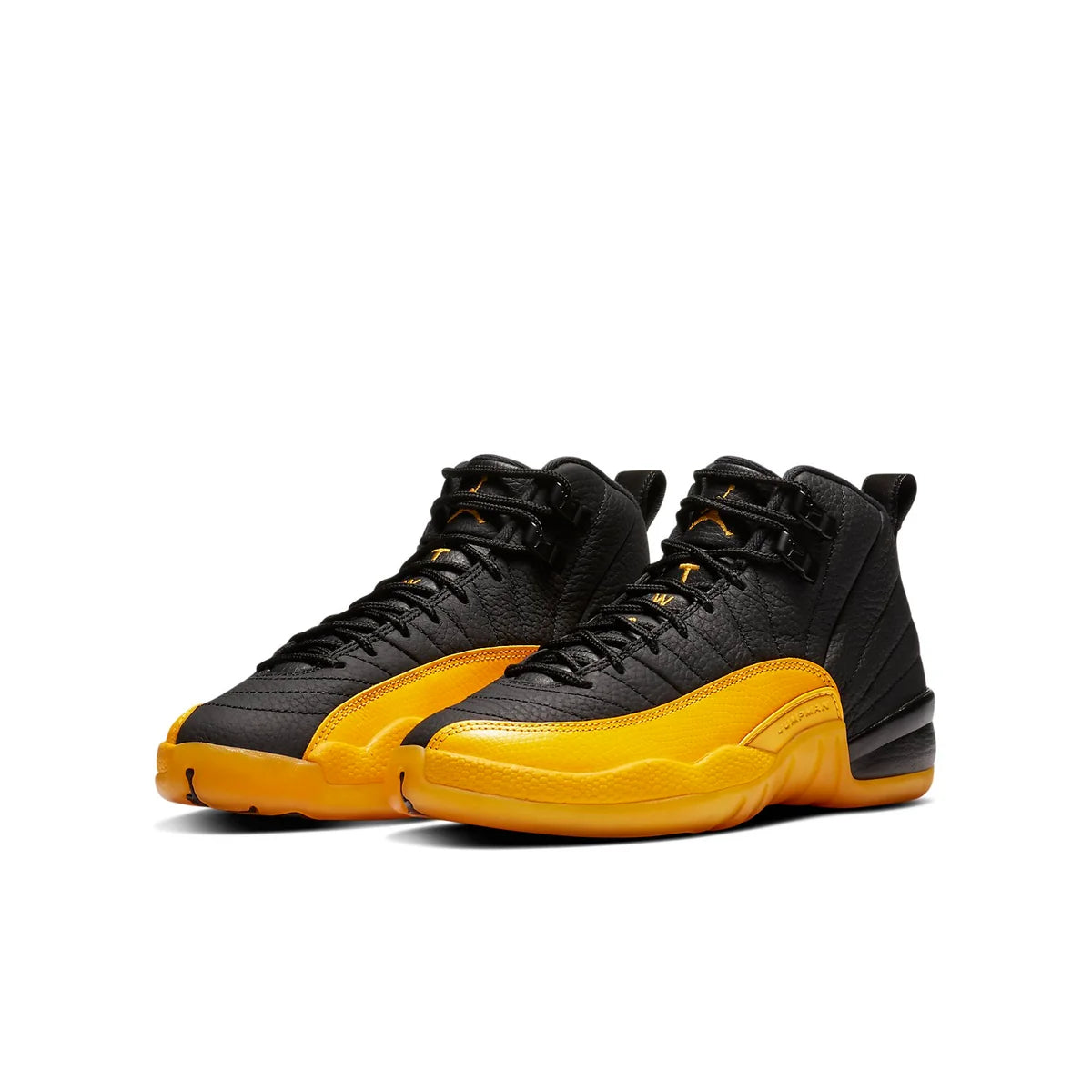 153265 070 Air Jordan 12 Retro Black University Gold (GS)