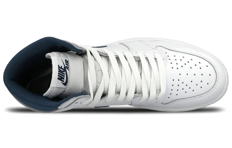 555088 106 Air Jordan 1 Retro Metallic Navy (2016)